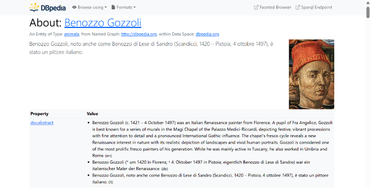 Gozzoli DBpedia
